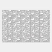 Heart Horse Riding Theme Cute Girly Inpakpapier Vel (Voorkant 3)