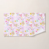 Heart Hot Air-ballons Roze Bath-handdoekset Bad Handdoek (Handdoek)