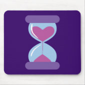 Heart Hourglass Muismat (Voorkant)
