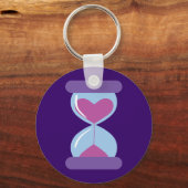 Heart Hourglass Sleutelhanger (Voorkant)