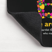 Heart House Mousepad Muismat (Hoek)