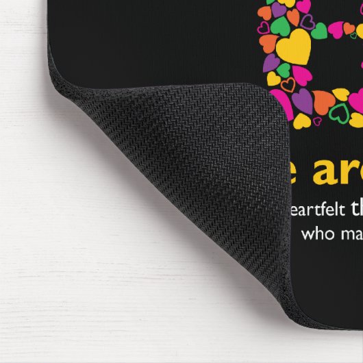 Heart House Mousepad Muismat (Hoek)