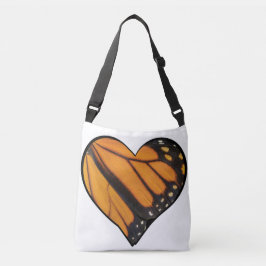 Heart I Love Butterfly Wings Bag Crossbody Tas