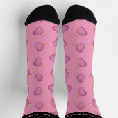 Heart Ice Cream Stick Pattern Socks Sokken (Top)
