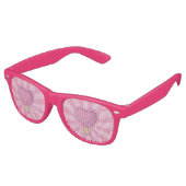 Heart Ice Cream Stick Retro Zonnebril (Gekanteld)
