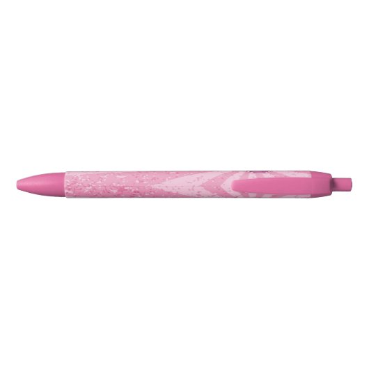 Heart Ice Cream Stick Rode Inkt Pen (Achterkant)