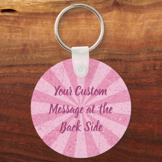 Heart Ice Cream Stick Sleutelhanger (Achterkant)