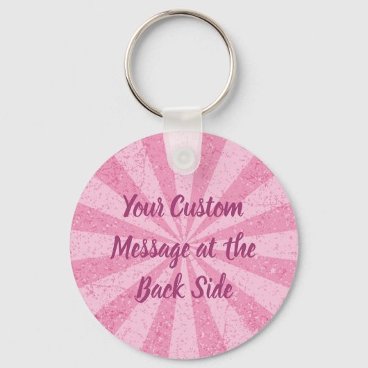 Heart Ice Cream Stick Sleutelhanger (Achterkant)