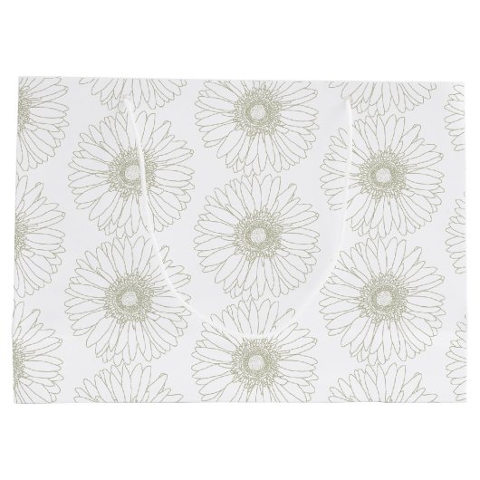 Heart in Daisy Wedding Guest Welcome Bag Groot Cadeauzakje (Achterkant)