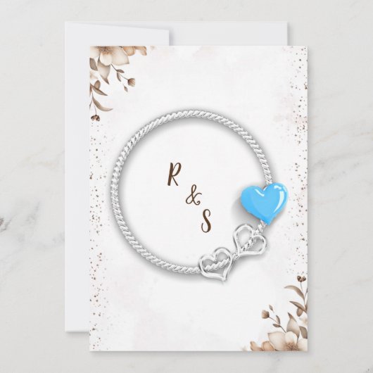 Heart In Harmony Uitnodiging (Achterkant)