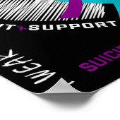 Heart In Memory Of My Brother Suicide Awareness Pr Poster (Hoek)