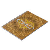 Heart Infinity Gold Silver Notitieboek (Linkerzijde)