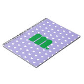 Heart Initiaal iPhone / iPad hoesje Notitieboek (Linkerzijde)