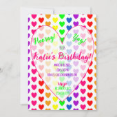 Heart Invitation Kaart (Voorkant)