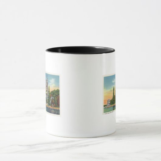 Heart Island Uitzicht of Alster Tower Mok (Midden)