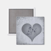 Heart Jack Russel Magneet (Voorkant / Achterkant)