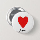 Heart Japan Ronde Button 5,7 Cm (Voorkant /achterkant)
