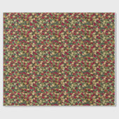 Heart Jungle Love Gift Wrapping Paper Cadeaupapier (Vlak)