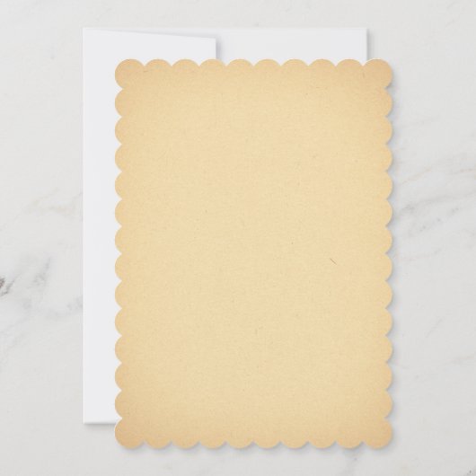 Heart Key  repetitie Dinner Invitation Kaart (Achterkant)