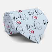 Heart Kiel, Duitsland, Sleeswijk-Holstein Stropdas (Opgerold)