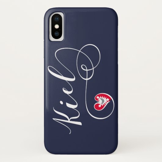 Heart Kiel Mobile Phone Case, Duitsland Case-Mate iPhone Case (Achterkant)