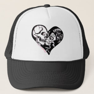 "Heart Kiss" door Skinderella - Trucker Hat Pet