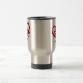 Heart Kiss Travel Mug Reisbeker (Center)