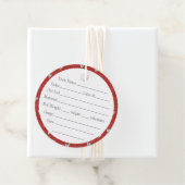 HEART KNIT 2" Rond garen Labels (In situ)