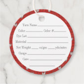 HEART KNIT 2" Rond garen Labels (Voorkant)