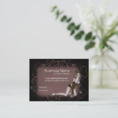 Heart Label Elf Design - Fantastische Visitekaartj (Staand voorkant)