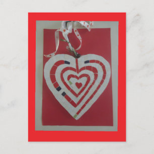 Heart Labyrinth Mosaic DIY Briefkaart