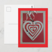 Heart Labyrinth Mosaic DIY Briefkaart (Voorkant / Achterkant)