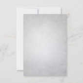 Heart Leaf Royal Blue Tree Dank je huwelijk Bedankkaart (Achterkant)