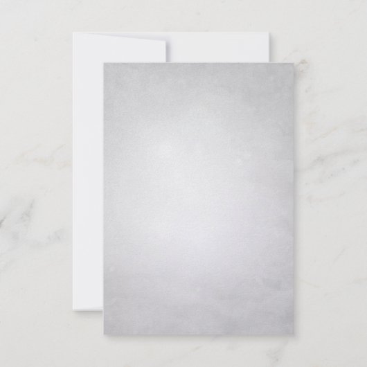 Heart Leaf Royal Blue Tree Dank je huwelijk Bedankkaart (Achterkant)