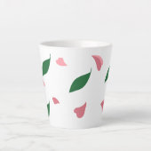 Heart & leaves latte mug latte mok (Voorkant)