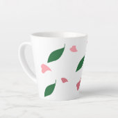 Heart & leaves latte mug mok (Linkerhoek)