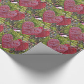 Heart Leaves Red Cadeaupapier (Hoek)