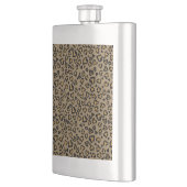 Heart Leopard Pattern in Natural Colors Flacon (Links)