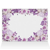 Heart Lijst Paarse lavender Rozen Weddenschap (Binnen Horizontaal (Boven))