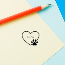 Heart Lijst - Zoete paw - Aangepaste naam