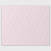 Heart Links Classic, Chic Modern Dawn Roze bruilof Cadeaupapier (Vlak)