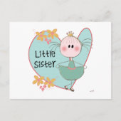 Heart Little Sister Briefkaart (Voorkant)