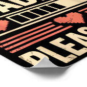 Heart Loading Please Wait Retro Xel Valentine Humo Poster (Hoek)