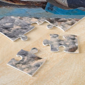 Heart Locks in Greece Puzzle Legpuzzel (Zijkant)