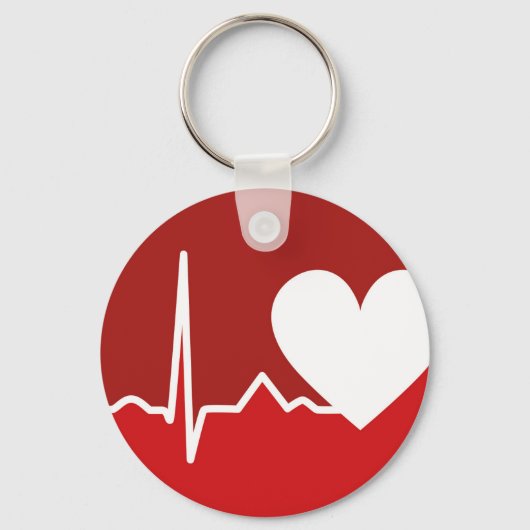 Heart Logo Sleutelhanger (Voorkant)