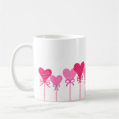Heart Lollipop Border Coffee Mug Koffiemok (Links)