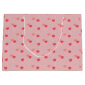 Heart Lollipop Love Gift Bag Groot Cadeauzakje (Voorkant)
