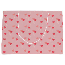 Heart Lollipop Love Gift Bag Groot Cadeauzakje