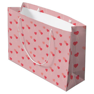 Heart Lollipop Love Gift Bag Groot Cadeauzakje