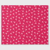 Heart Lollipops - Rood - Wrapping Paper Cadeaupapier (Vlak)